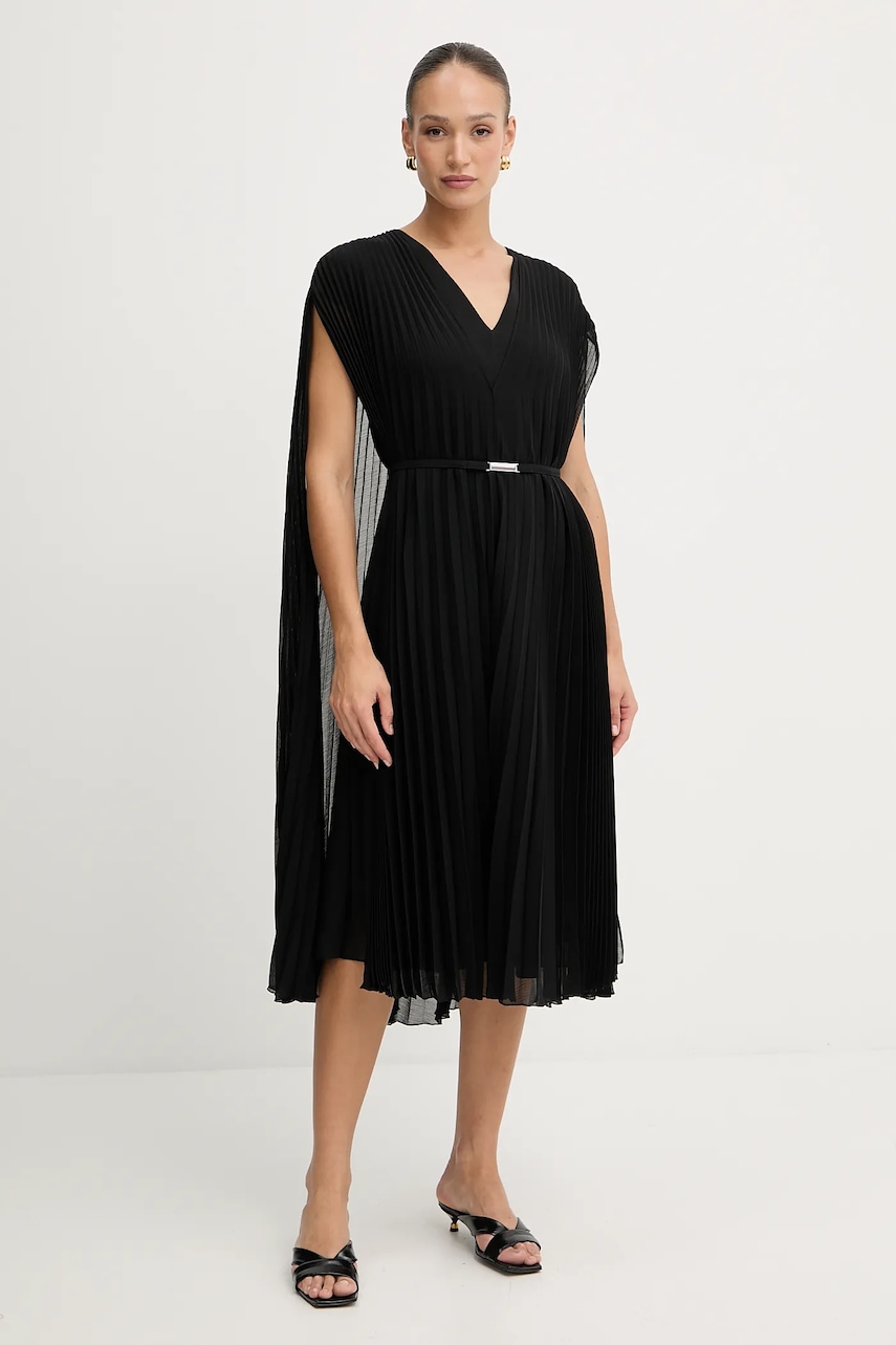 BOSS rochie culoarea negru