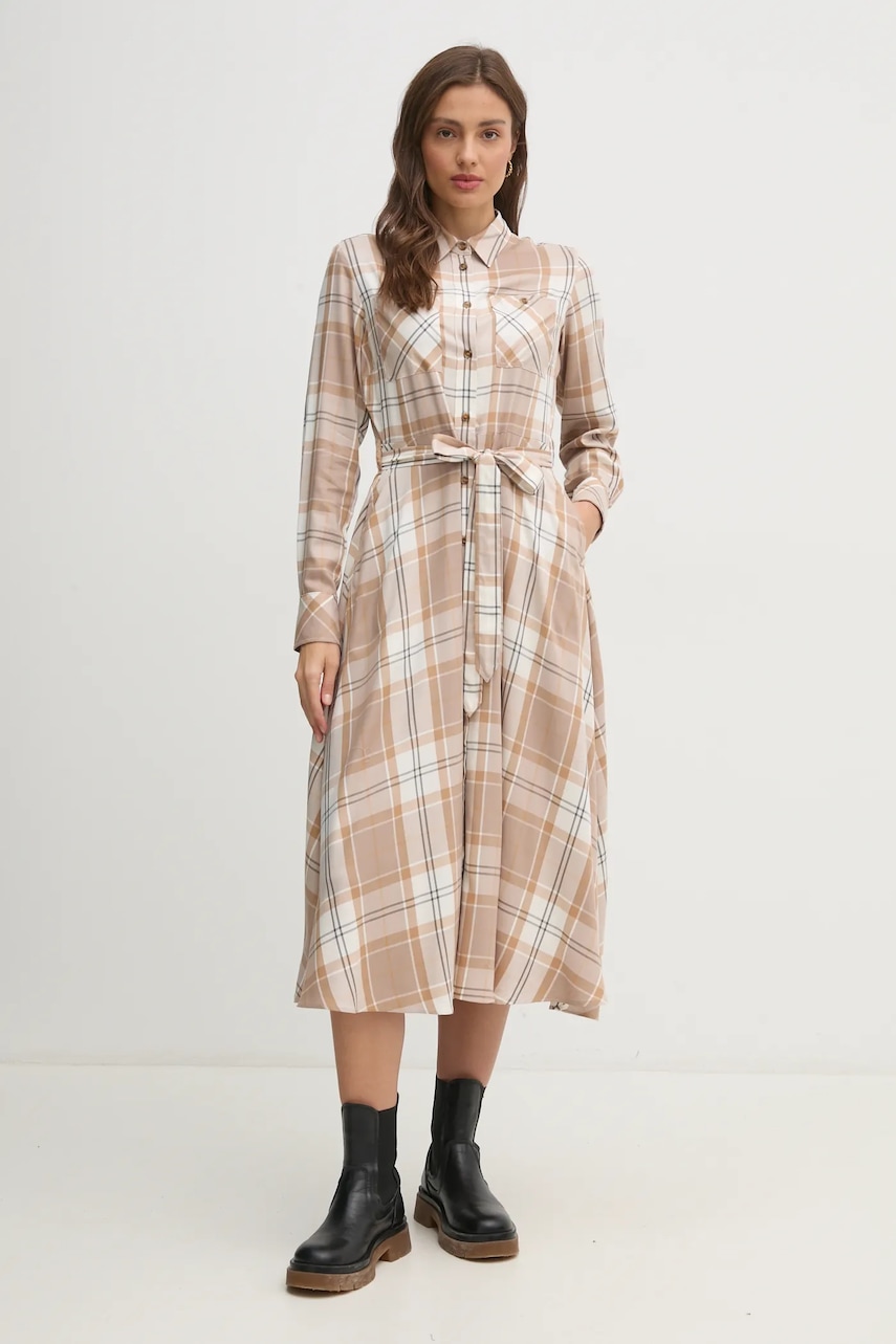 Barbour rochie culoarea bej
