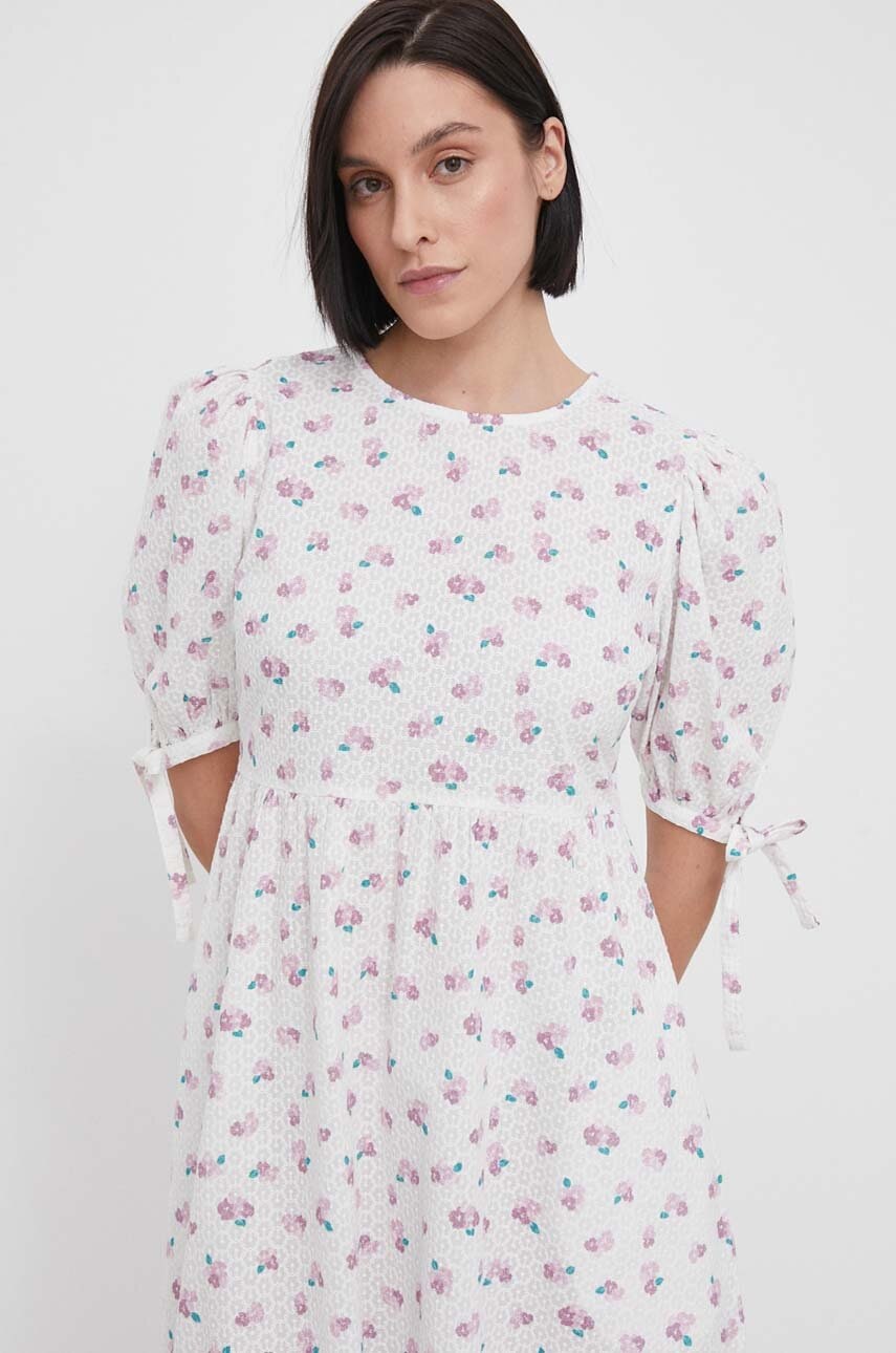 Barbour rochie din bumbac midi