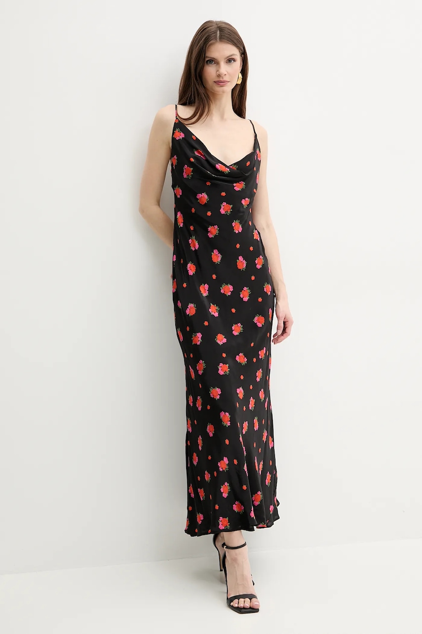 Bardot rochie MONROE culoarea negru