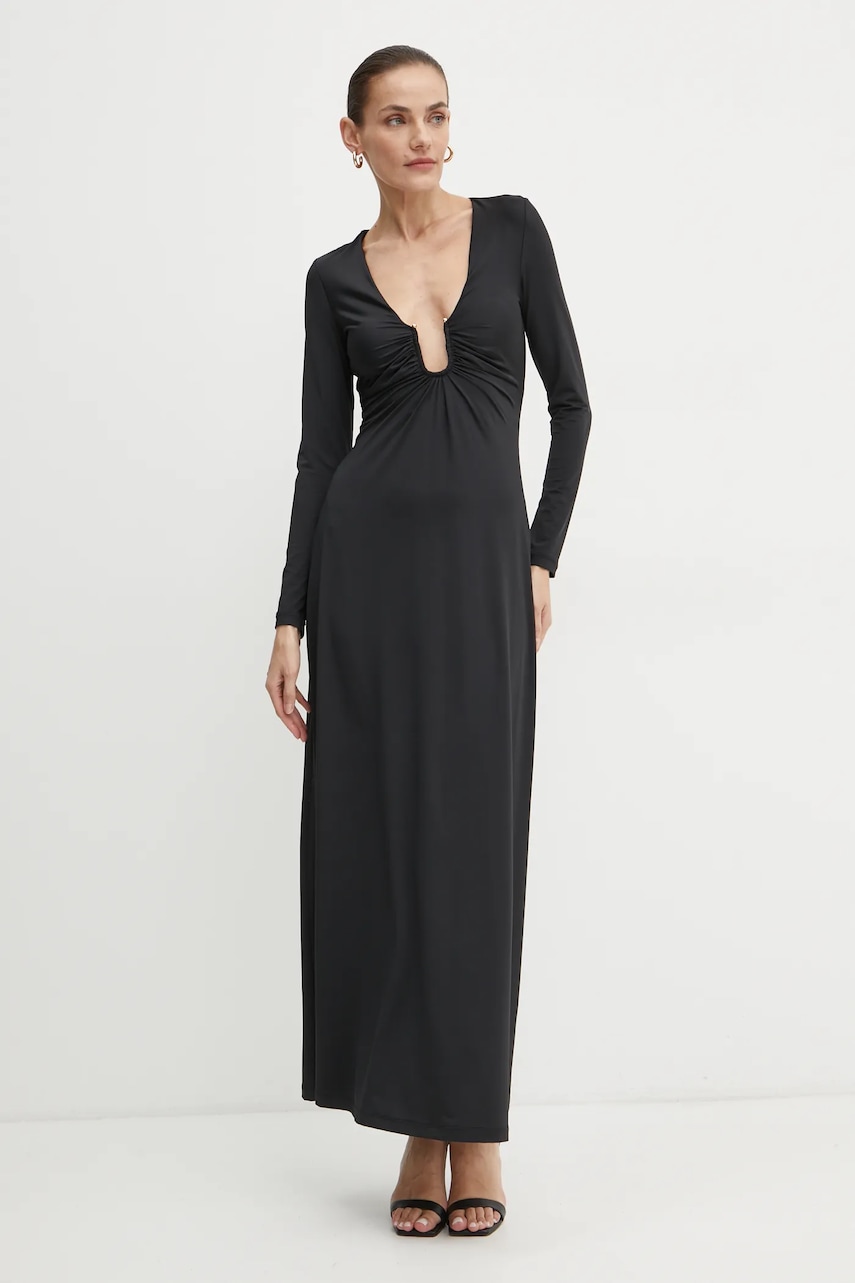 Bardot rochie REMMY culoarea negru