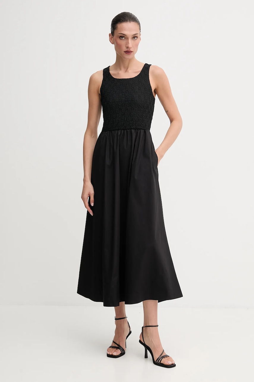 Bardot rochie culoarea alb