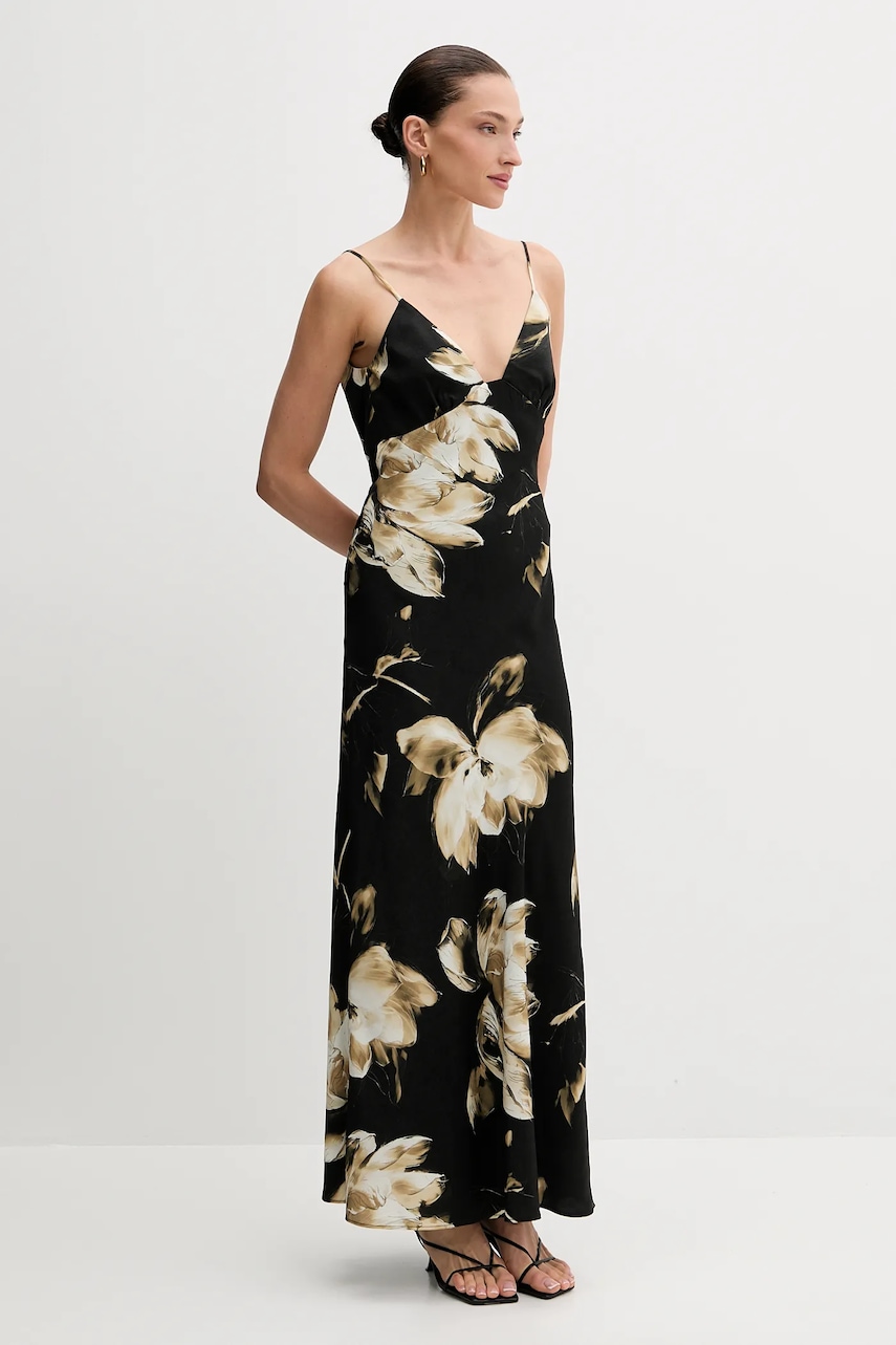 Bardot rochie culoarea negru