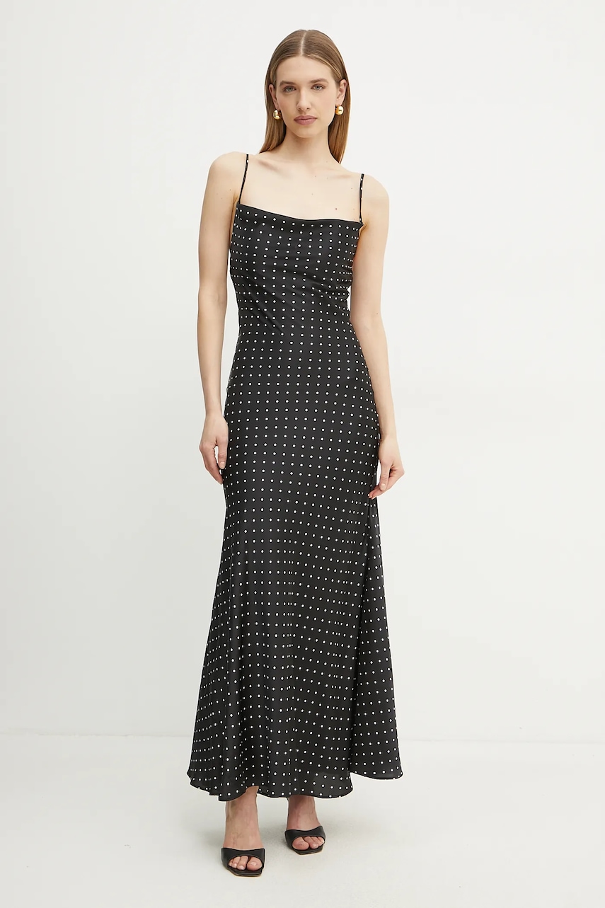 Bardot rochie culoarea negru