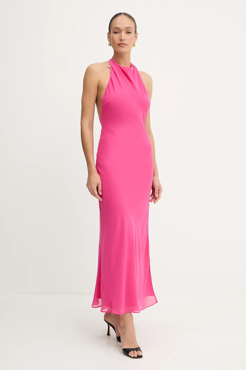 Bardot rochie culoarea roz