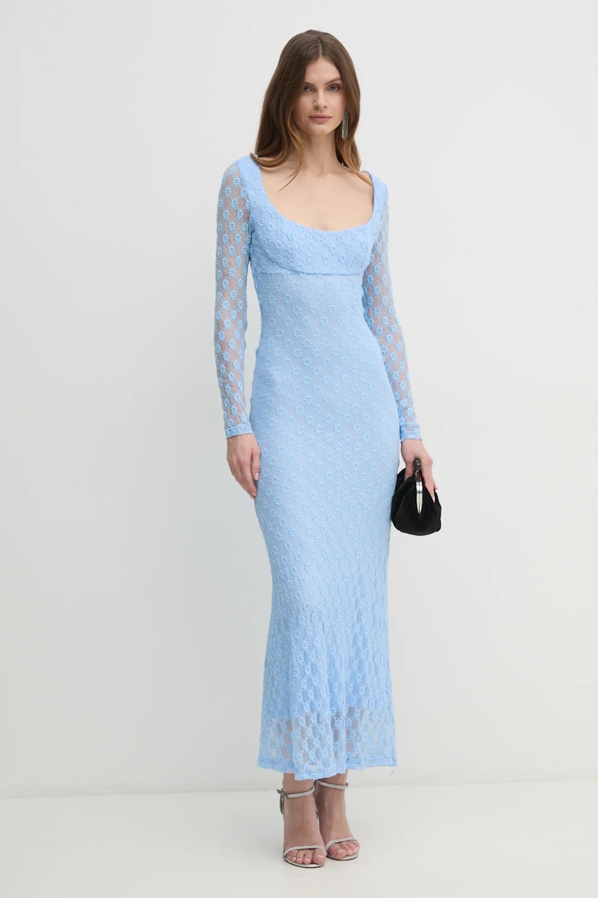Bardot rochie maxi
