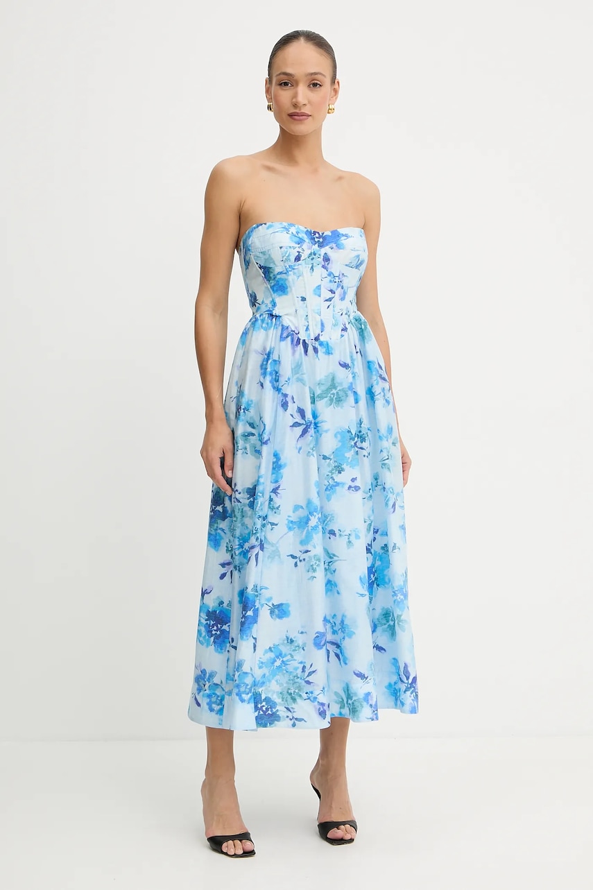 Bardot rochie midi