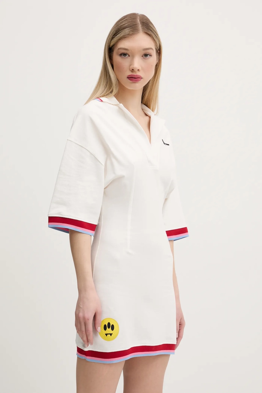 Barrow rochie din bumbac culoarea alb