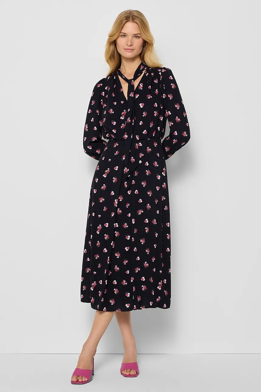 Bizuu rochie CORALIE culoarea negru