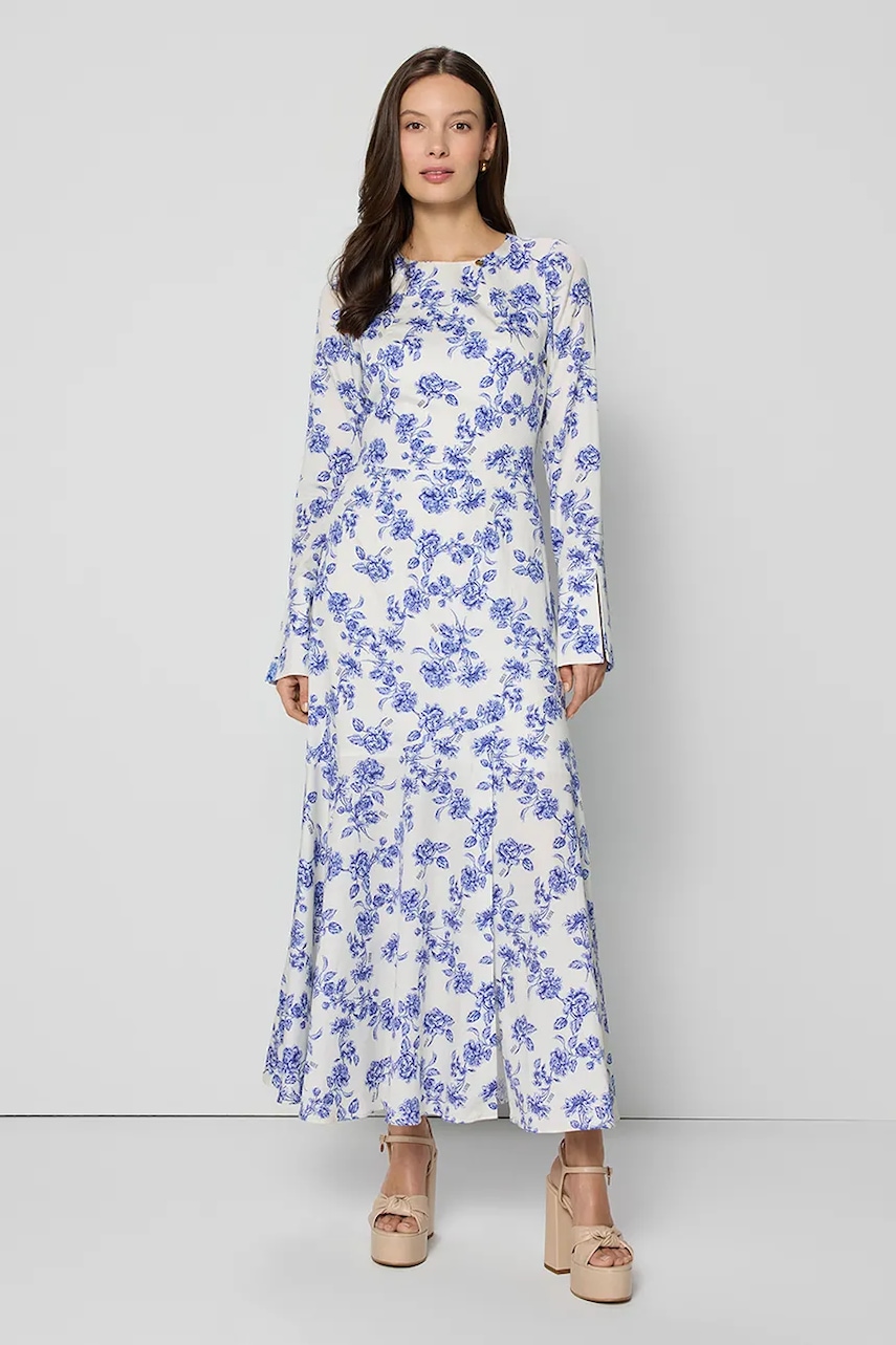 Bizuu rochie din bumbac IVYNI maxi