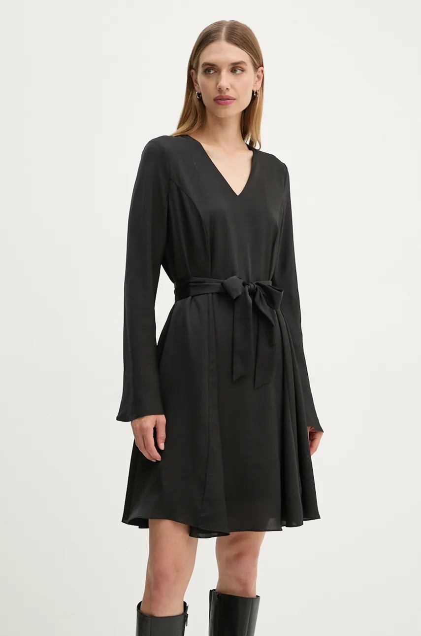Bruuns Bazaar rochie AcaciaBBFrais dress culoarea negru
