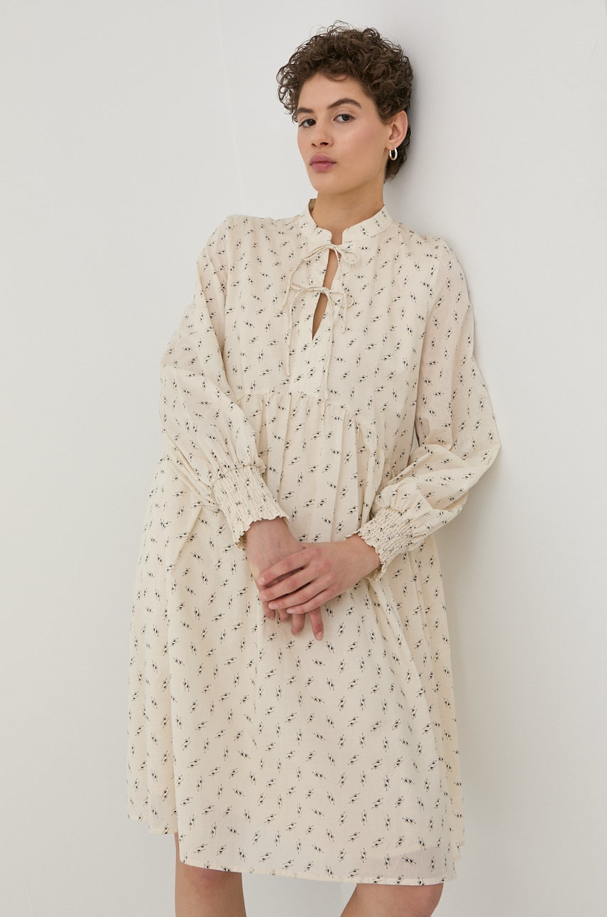 Bruuns Bazaar rochie culoarea bej