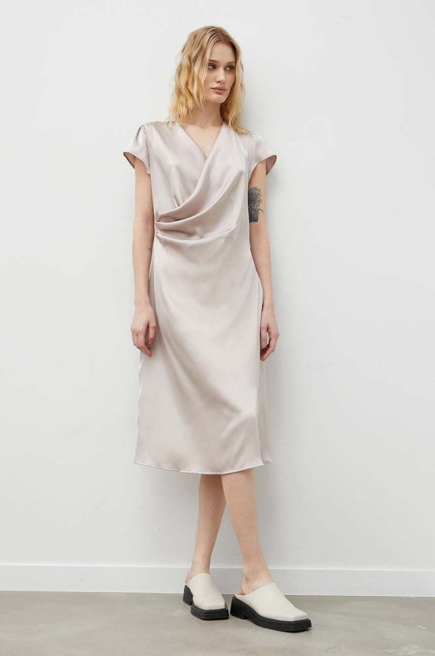 Bruuns Bazaar rochie culoarea bej