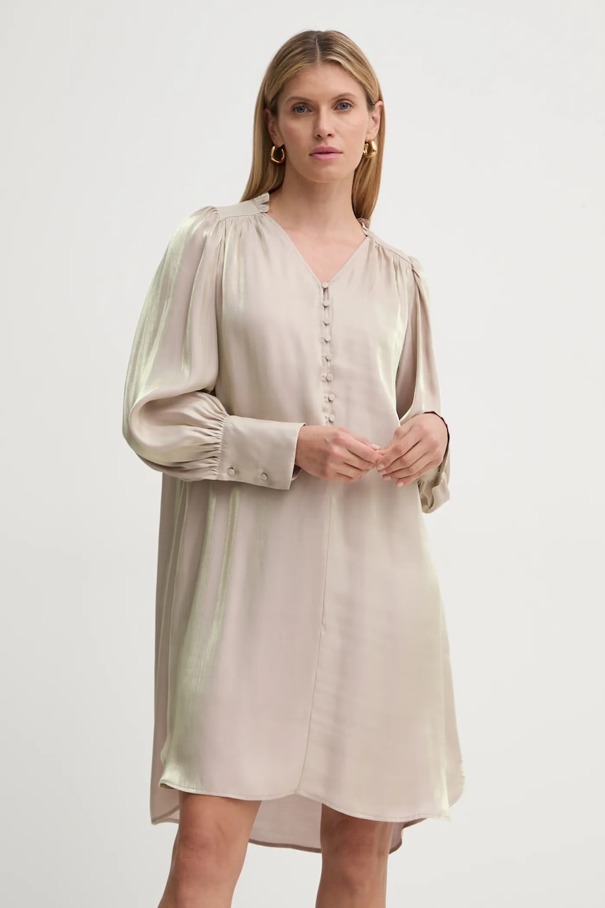 Bruuns Bazaar rochie culoarea bej