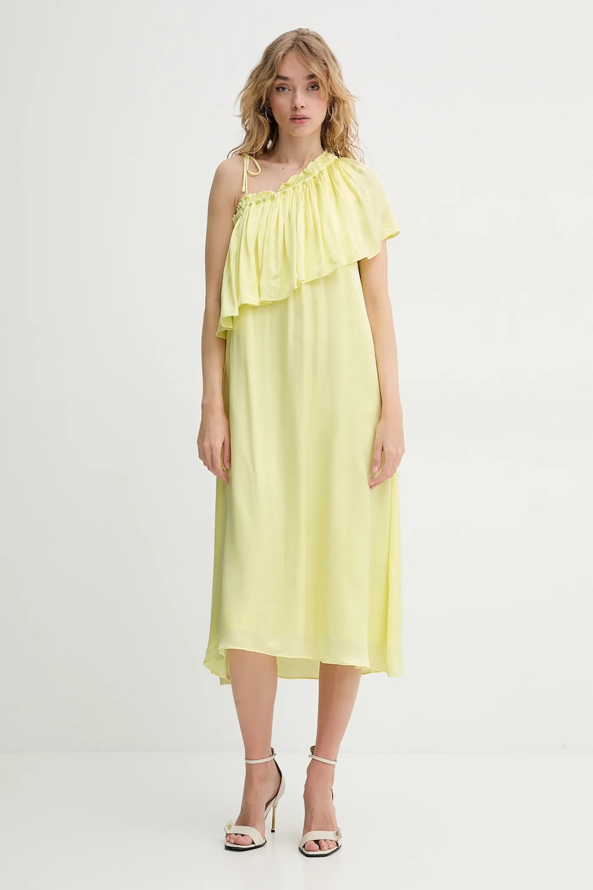Bruuns Bazaar rochie culoarea galben
