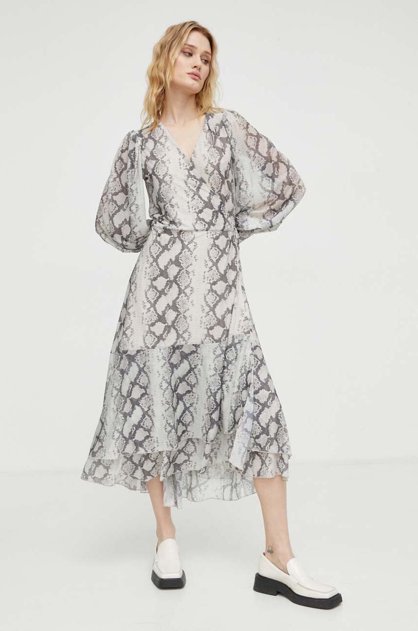 Bruuns Bazaar rochie culoarea maro