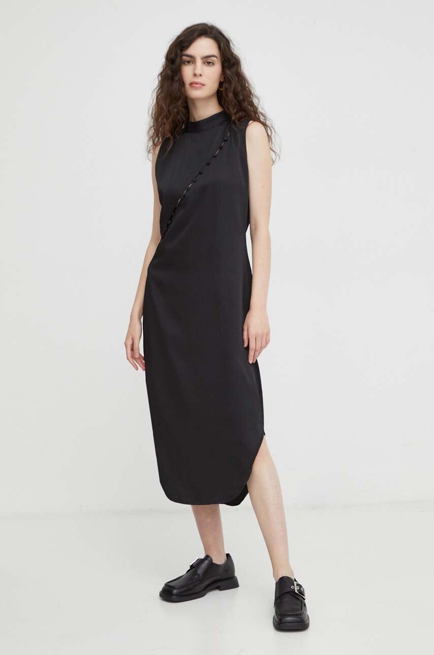 Bruuns Bazaar rochie culoarea negru