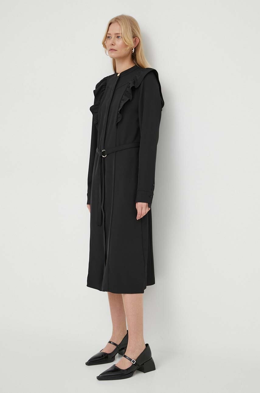 Bruuns Bazaar rochie culoarea negru