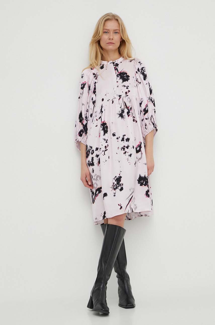 Bruuns Bazaar rochie culoarea roz