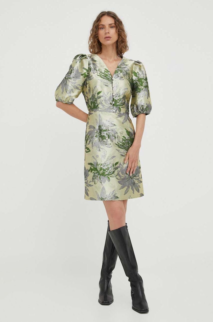 Bruuns Bazaar rochie culoarea verde