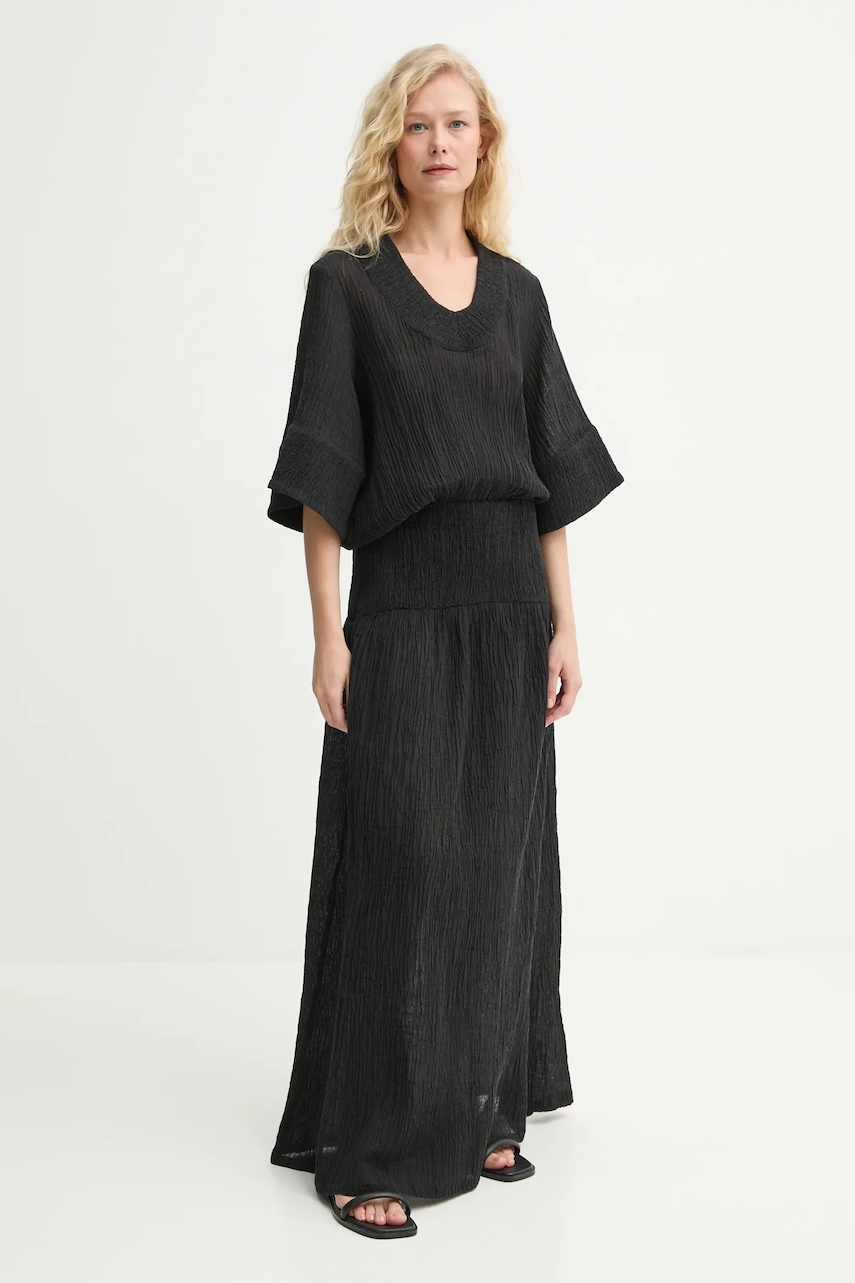 By Malene Birger rochie ANAIS culoarea negru