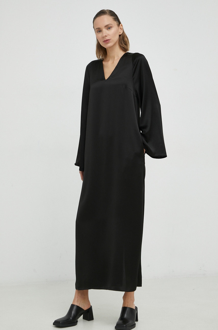 By Malene Birger rochie Brynn culoarea negru