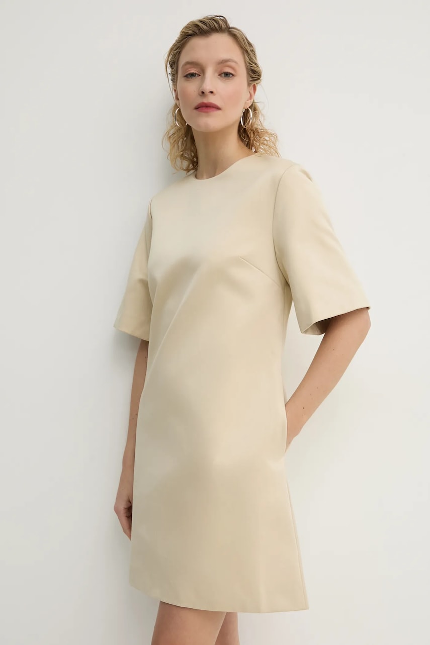 By Malene Birger rochie HARPERZ culoarea bej