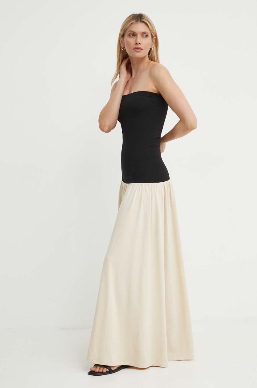 By Malene Birger rochie MARCIELLA culoarea bej