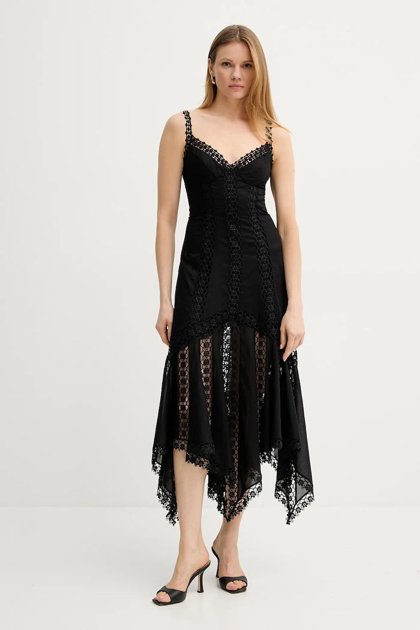 Charo Ruiz Ibiza rochie Blossel culoarea negru