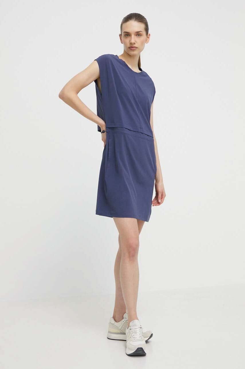 Columbia rochie Boundless Beauty culoarea bleumarin