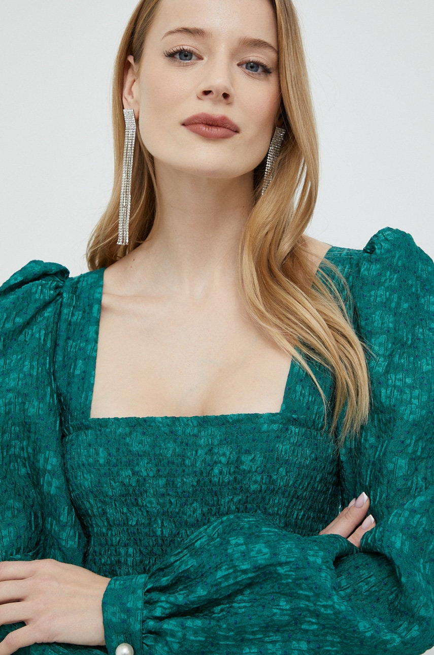 Custommade rochie Jenny culoarea verde