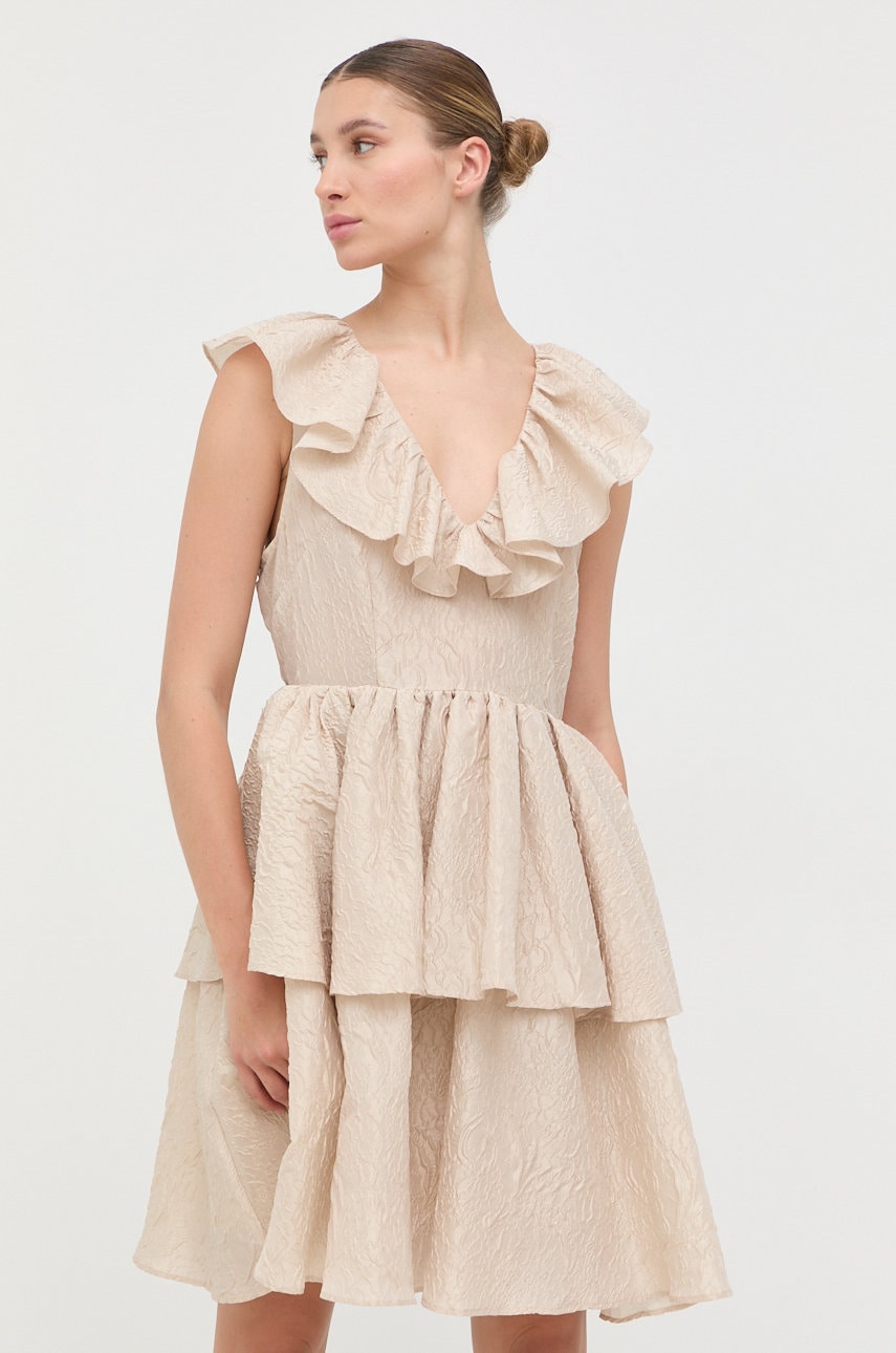Custommade rochie culoarea bej
