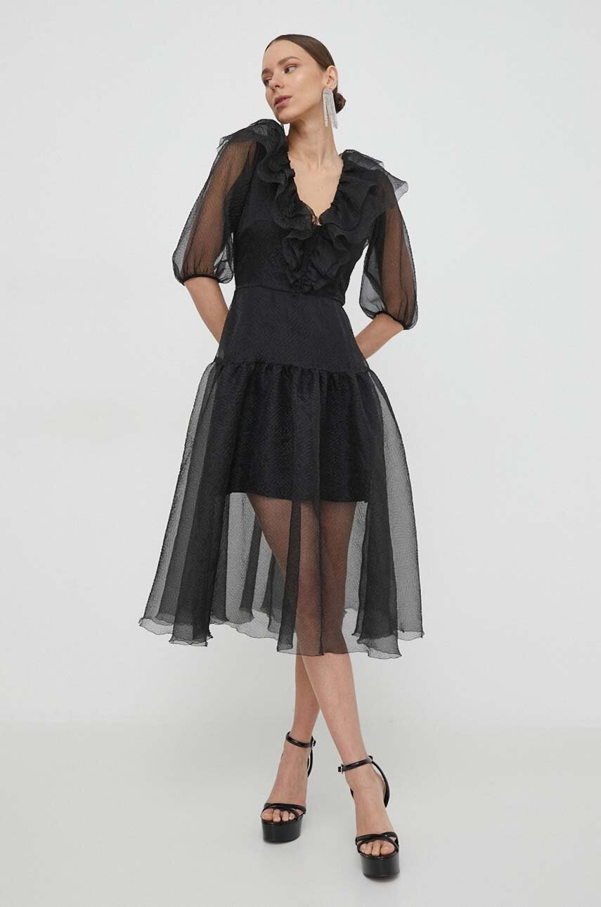 Custommade rochie culoarea negru