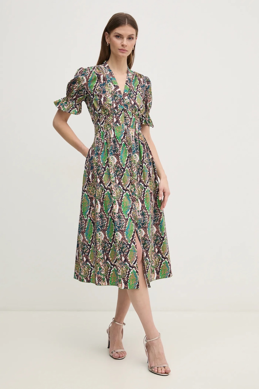 DIANE VON FURSTENBERG rochie culoarea negru