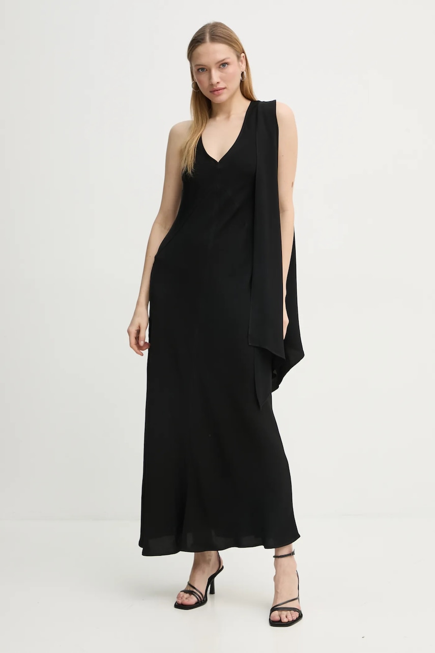 Day Birger et Mikkelsen rochie Brielle culoarea negru