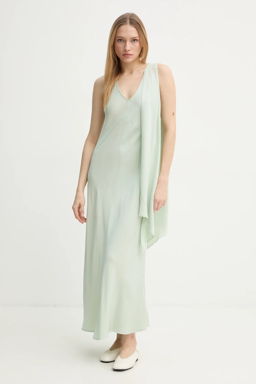 Day Birger et Mikkelsen rochie Brielle culoarea verde