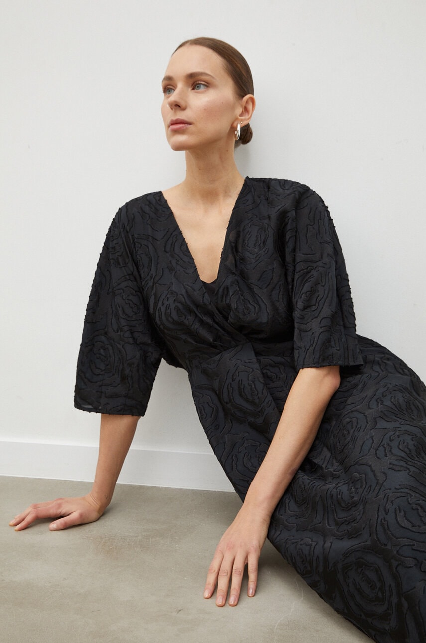 Day Birger et Mikkelsen rochie culoarea negru