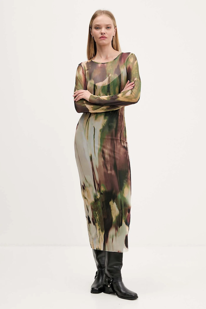 Desigual rochie GODIVA culoarea verde