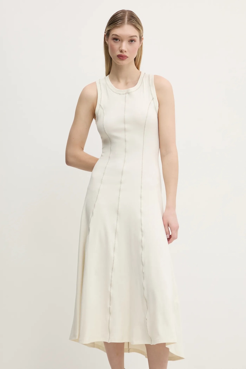 Desigual rochie NANTES culoarea bej