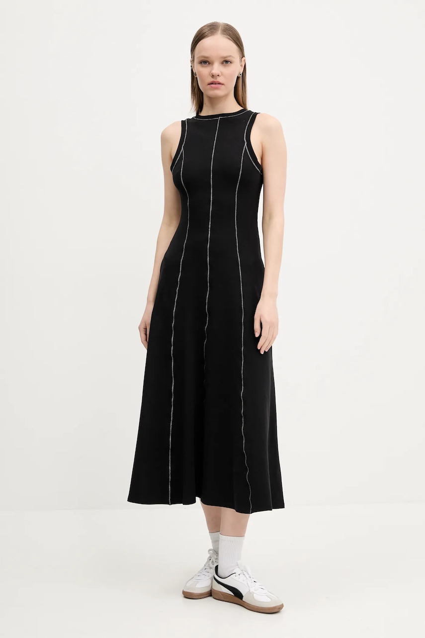 Desigual rochie NANTES culoarea negru
