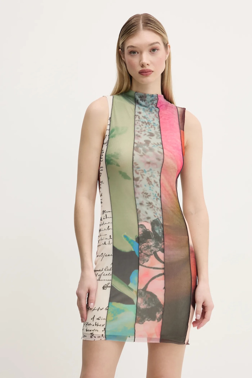 Desigual rochie ST. JOHNS culoarea verde