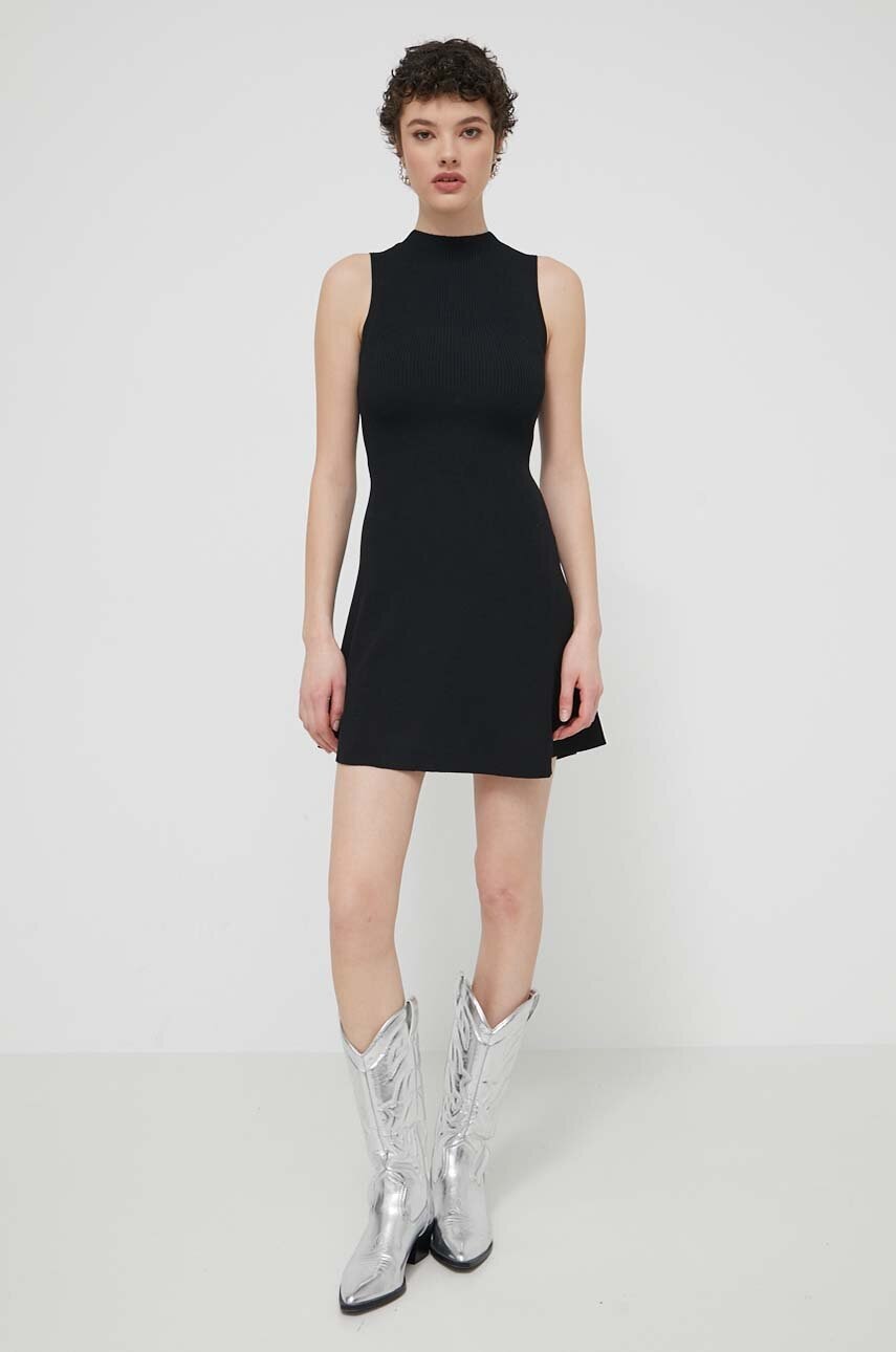 Desigual rochie TURNER culoarea negru