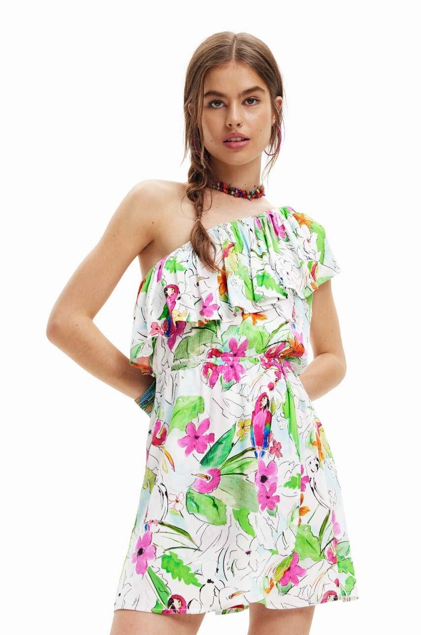 Desigual rochie culoarea alb