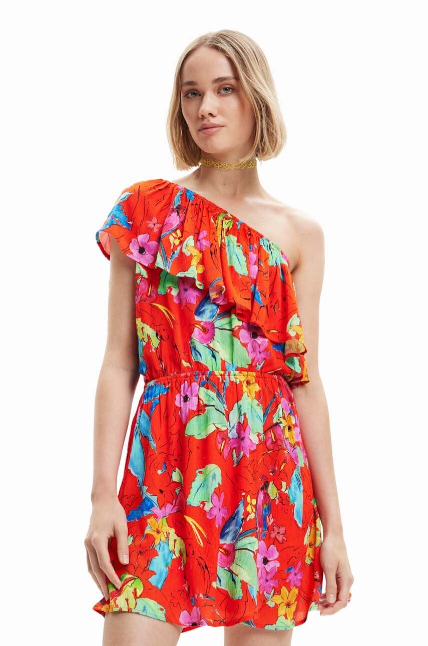 Desigual rochie culoarea rosu