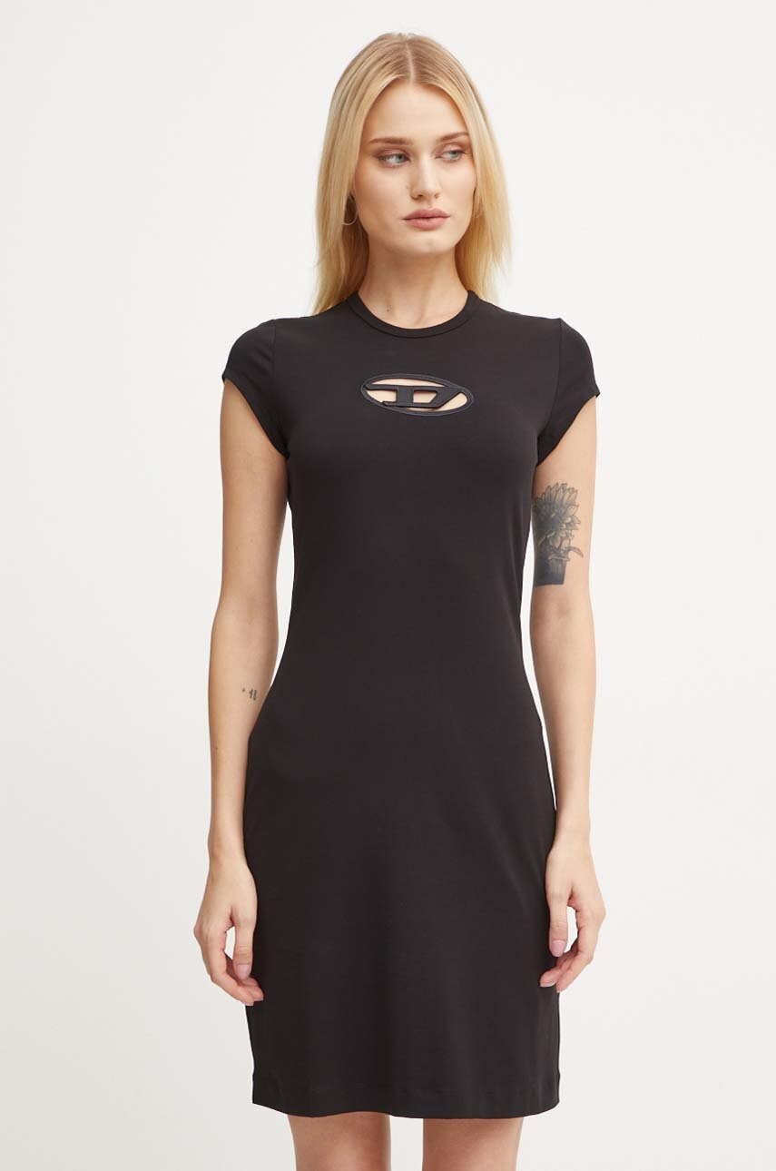Diesel rochie D-ANGIEL culoarea negru