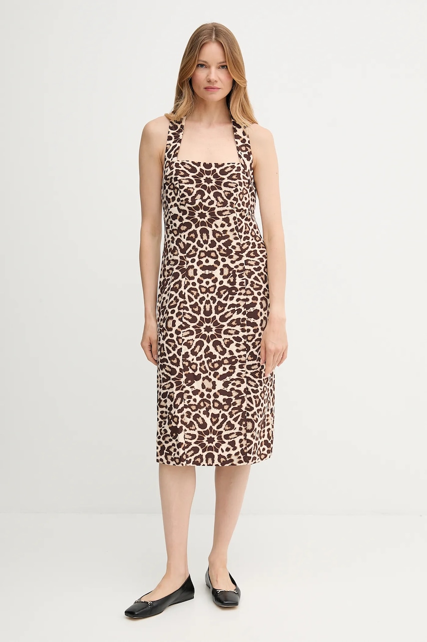 Dkny rochie culoarea bej