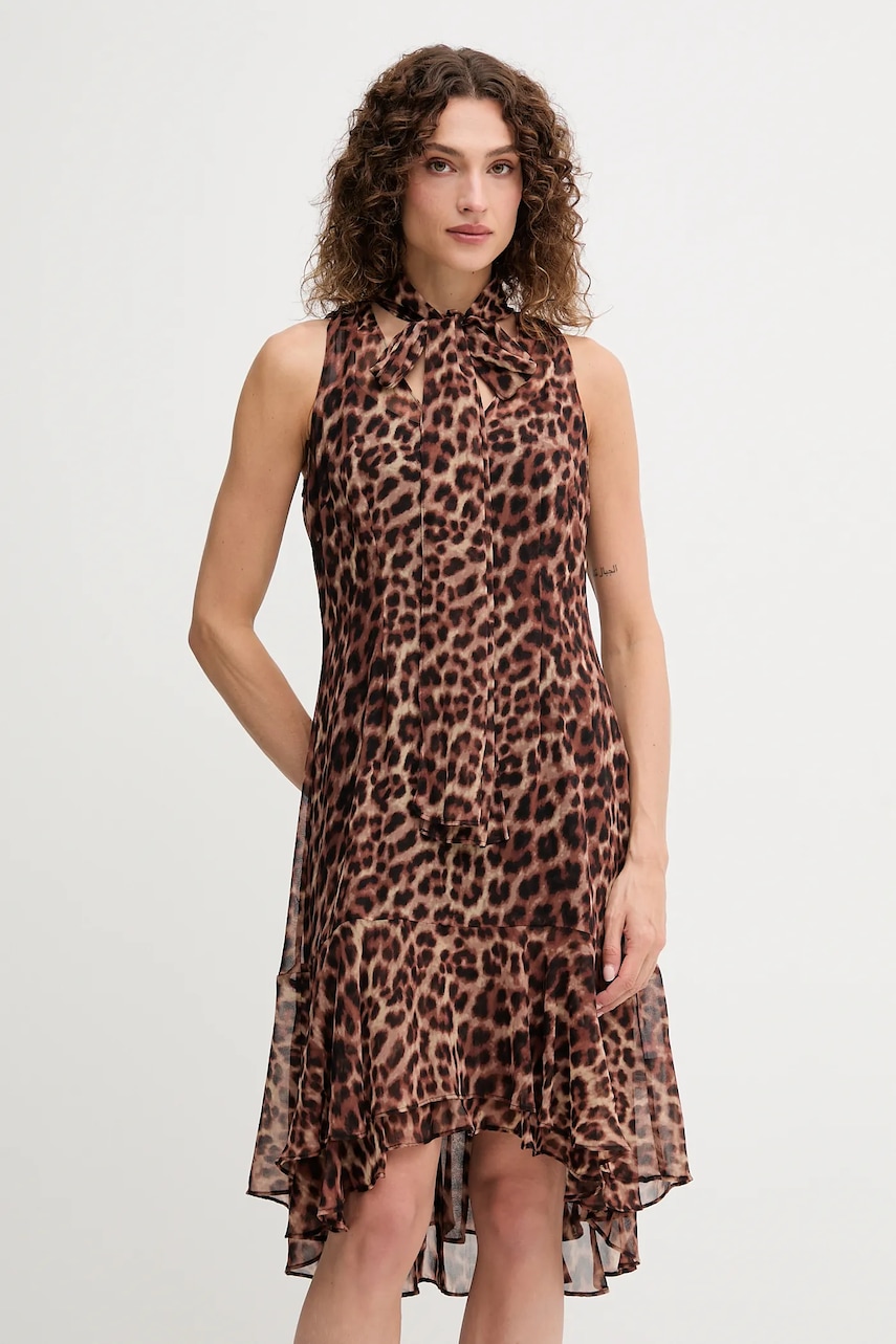 Dkny rochie culoarea maro