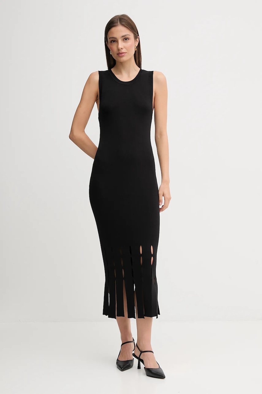 Dkny rochie culoarea negru