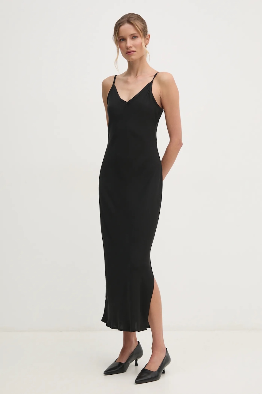 Dkny rochie culoarea negru