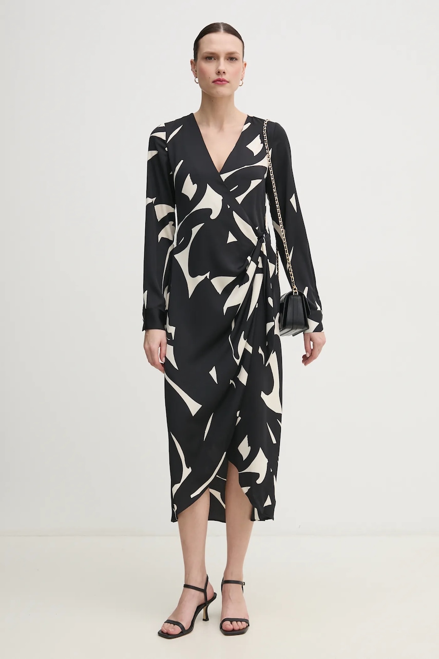 Dkny rochie culoarea negru